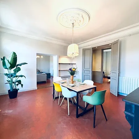 Le Mistral-5 Bedrooms-balcony-air Conditioning-wifi アパート *