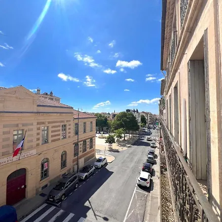 Le Mistral-5 Bedrooms-balcony-air Conditioning-wifi アパート ベジエ
