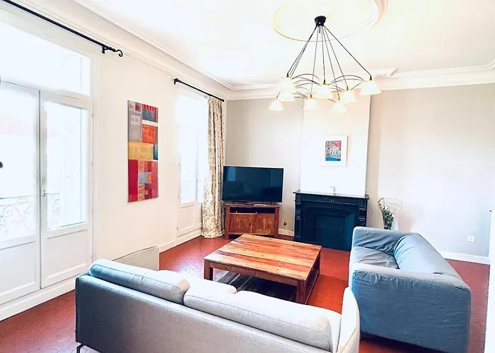 アパート Le Mistral-5 Bedrooms-balcony-air Conditioning-wifi